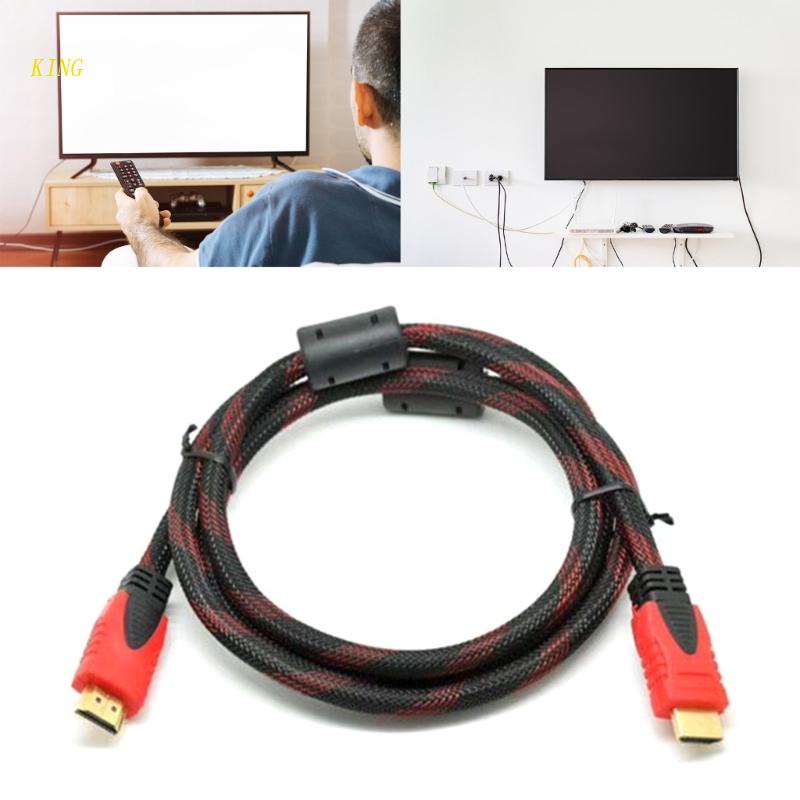 Dây Cáp Mạ Vàng 1.4 3D Dài 1.5 / 3m Cho HDTV PS4