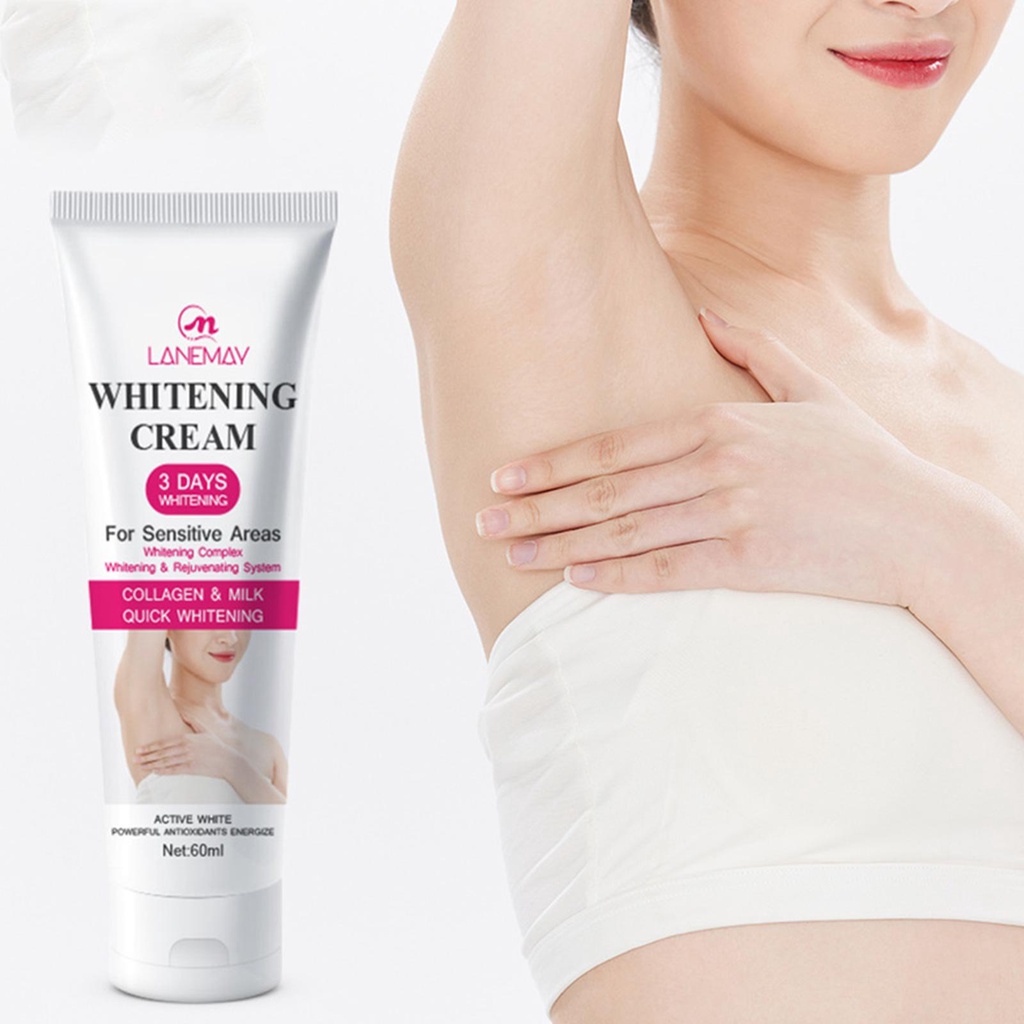 Kem Dưỡng Ẩm Làm Trắng Vùng Da Dưới Cánh Tay 60ml Melanin S4D0