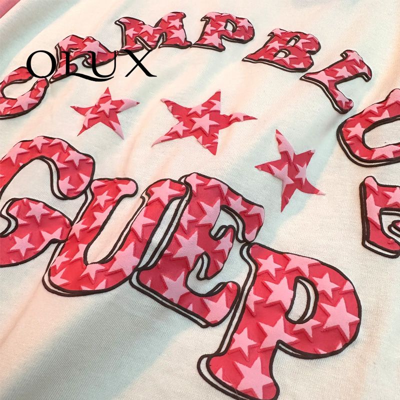 Áo Thun Tay Ngắn Chất Liệu 100% Cotton In Chữ Phối Màu Dễ Thương Thời Trang Cho Cặp Đôi