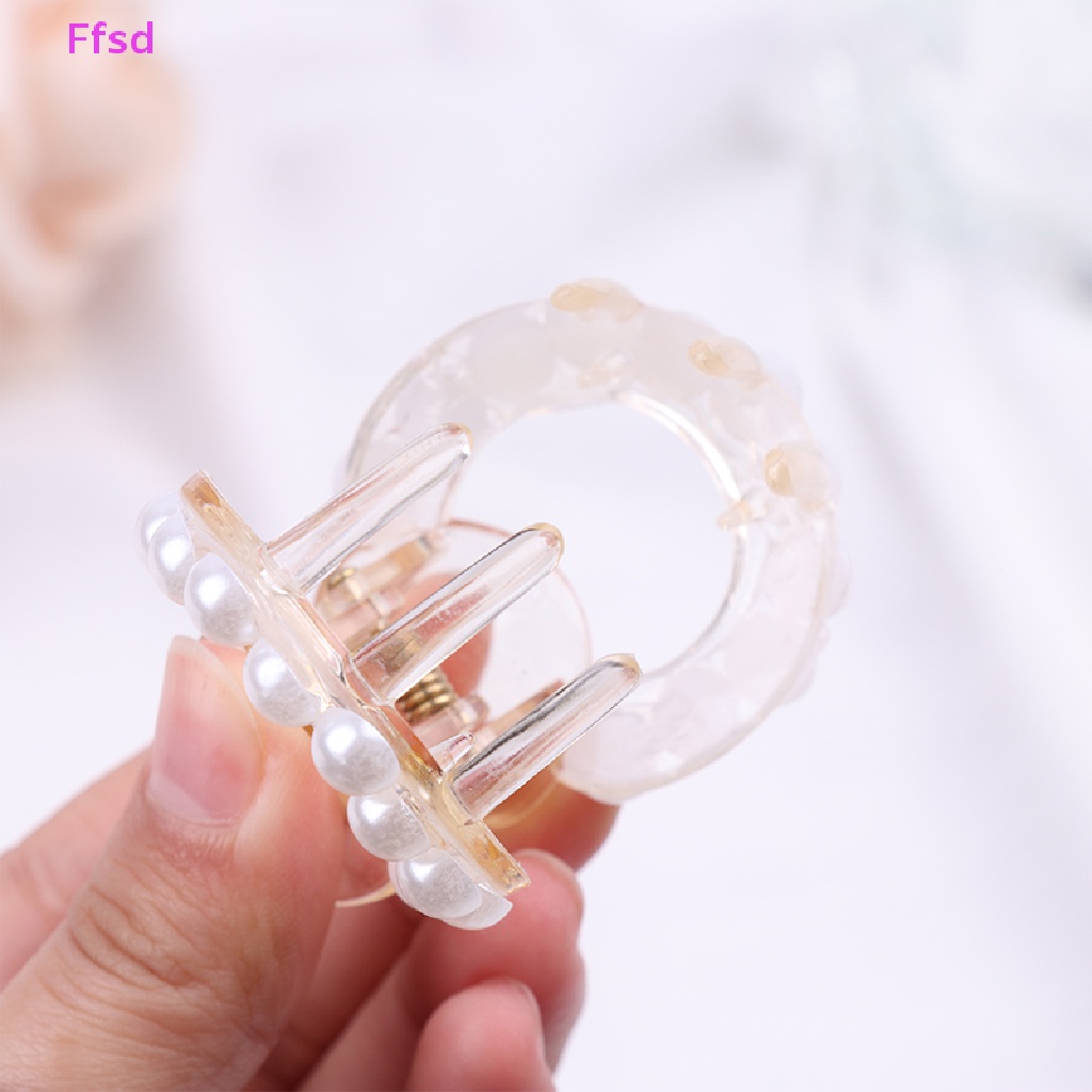 Kẹp Tóc Đính Ngọc Trai Giả Thanh Lịch Cho Nữ