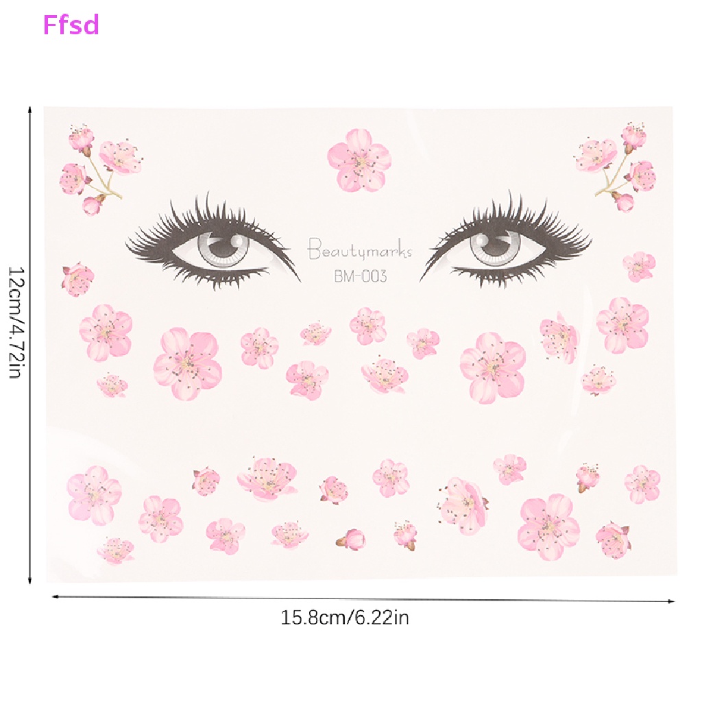 {Ffsd} Hình Xăm Dán Cánh Bướm Cổ Tích Chống Thấm Nước Trang Điểm Nghệ Thuật Cơ Thể Nghệ Thuật Bán