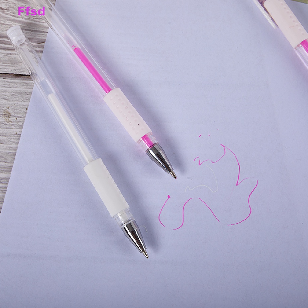 {Ffsd} Bút Mực Gel Trắng Hồng Dùng Để Vẽ Nghệ Thuật / Phác Thảo Đầu Mảnh * Bán Chạy