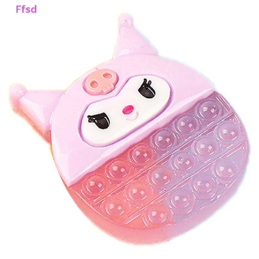 {Ffsd} Miếng Dán Trang Trí Tủ Lạnh Mô Phỏng Thủ Công Màu Dạ Quang Hình Chú Chó Hoạt Hình Kuromi Diy Bán Chạy *