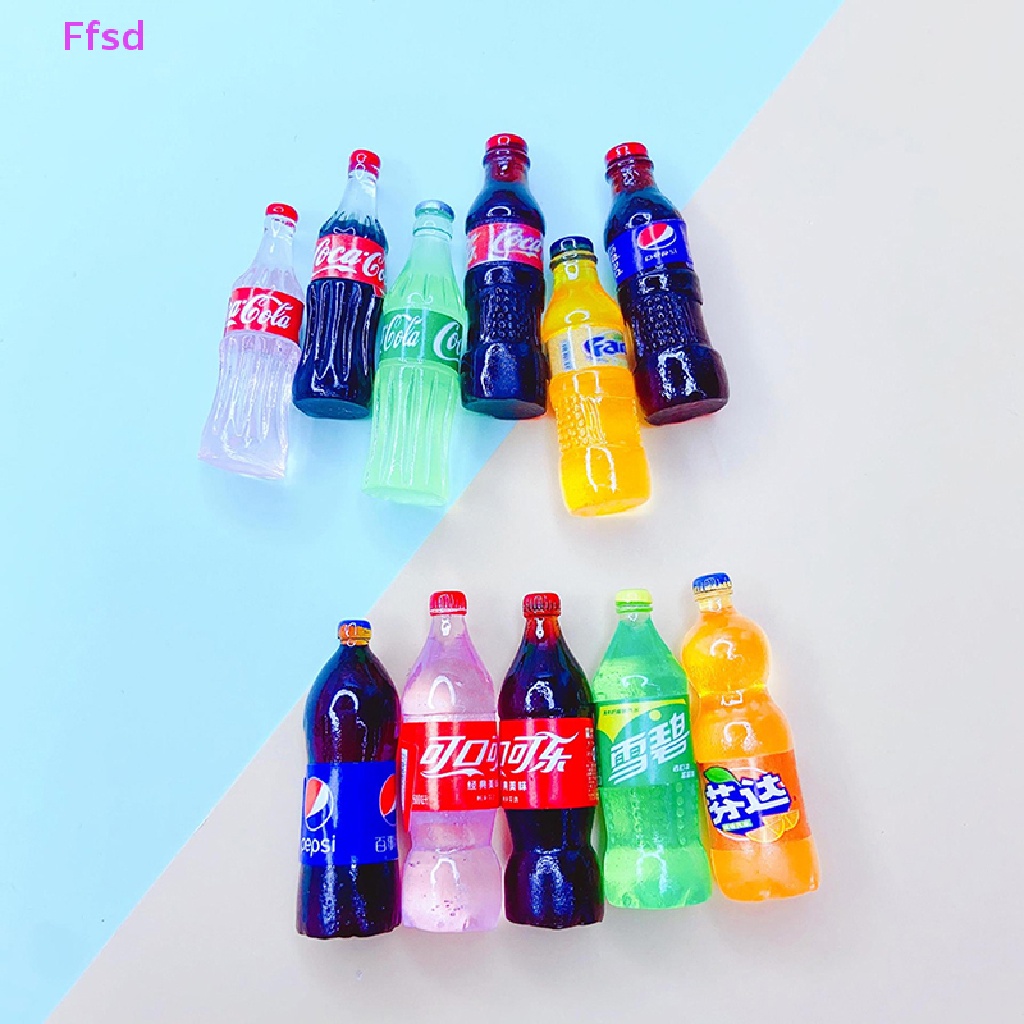 Bộ 5 Mô Hình Đồ Uống Mini Tự Trang Trí Ốp Điện Thoại