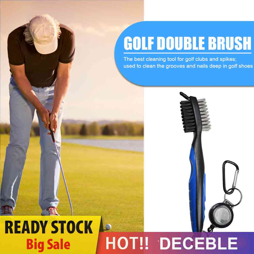 Bàn Chải Hai Mặt Làm Sạch Gậy Đánh Golf