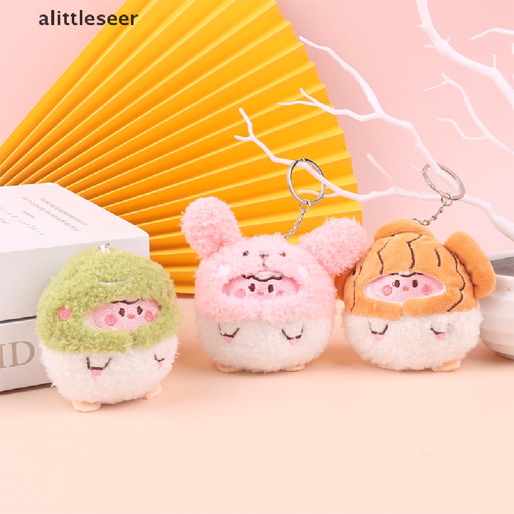 Đồ chơi nhồi bông Hình Thỏ / Gà Sáng Tạo Mềm Mại 10CM Treo Móc Khóa / Ba Lô / Túi Xách / Móc Khóa Trang Trí