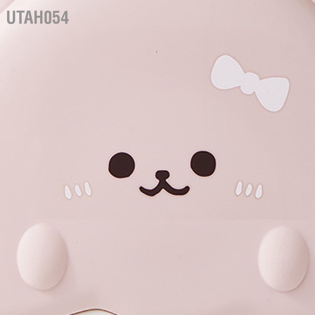 Utah054 Khay Đựng Kẹo 5 Ngăn Có Nắp Hoạt Hình Đồ Ăn Nhẹ Dễ Thương Phục Vụ Trái Cây Cho Dã Ngoại Ngoài Trời