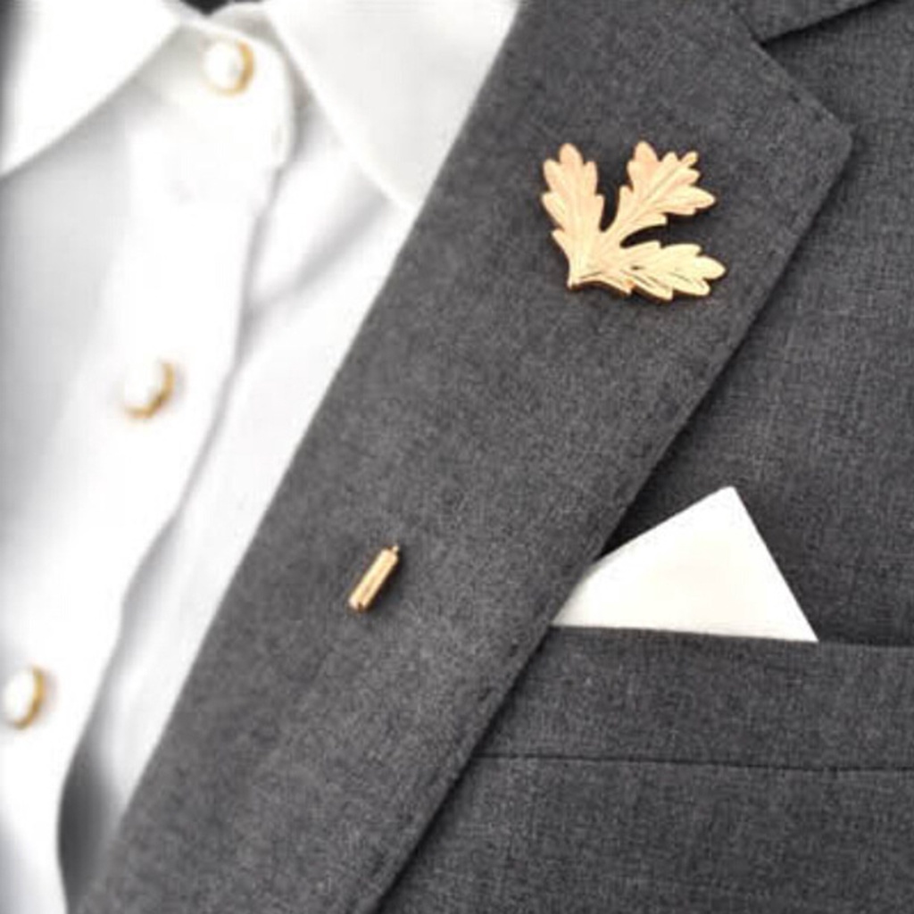 Ghim Cài Áo Hình Động Vật Phối Lông Vũ Thời Trang Cho Nam Nữ