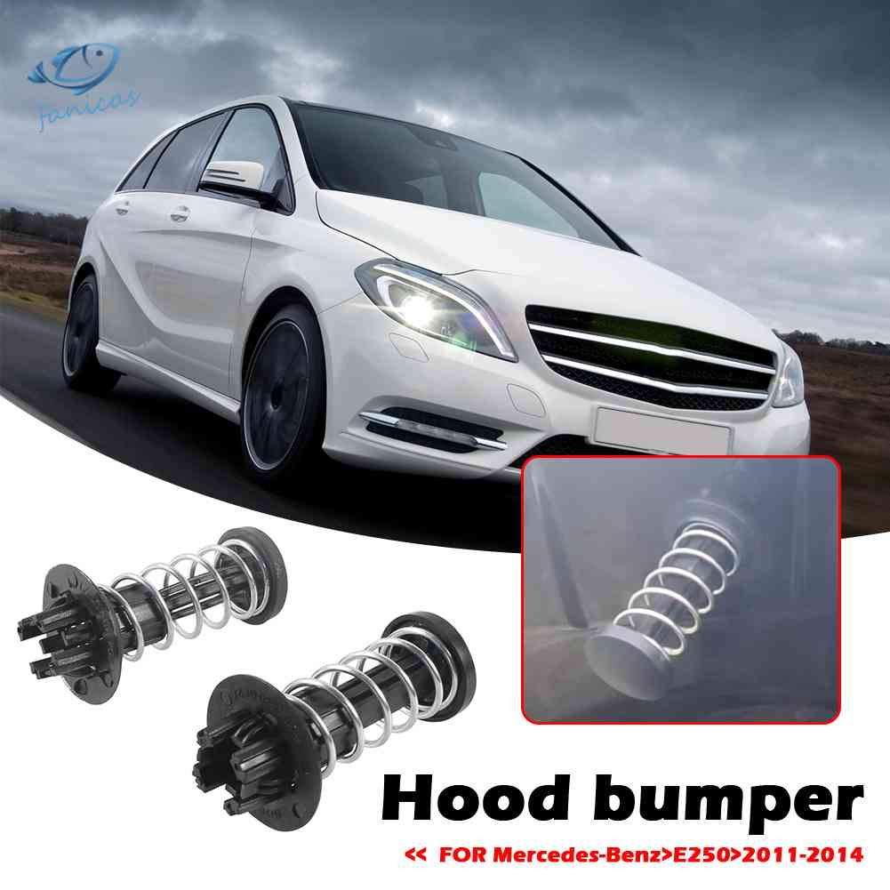 Lò Xo Màu Đen Chuyên Dụng Cho Mui Xe Mercedes-Benz C250 C300 C63 AMG C350 E200 E250