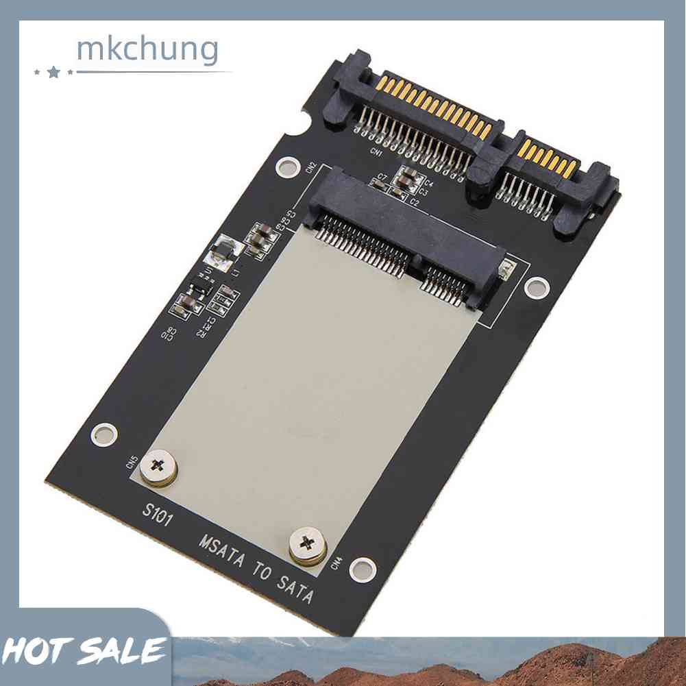 Card Chuyển Đổi MSATA Sang SATA3.0 SSD Cho Ổ CứNg SSD 30x50mm MSATASSD