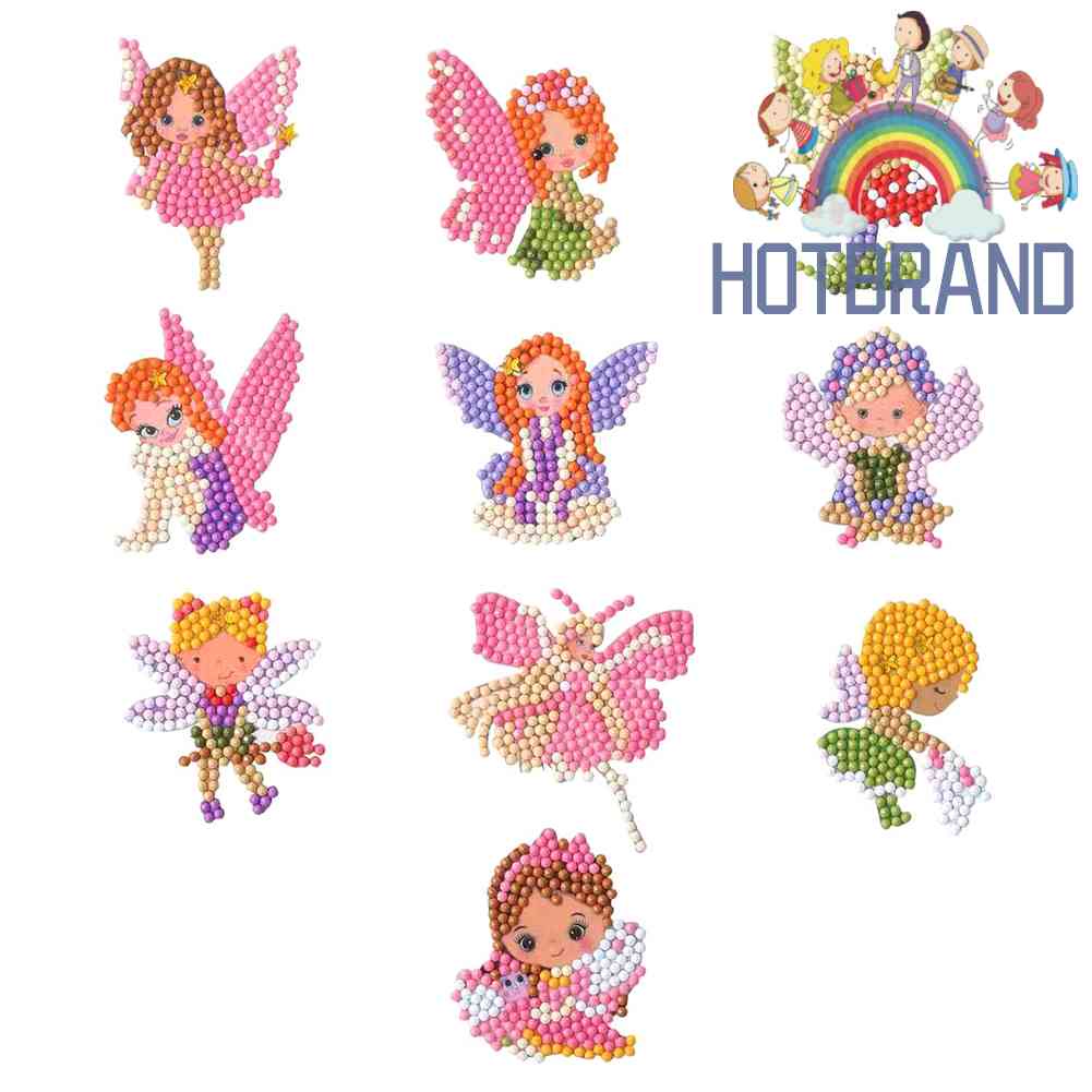 Sticker Dán Tường Họa Tiết Hoạt Hình 5D Dễ Thương Bắt Mắt