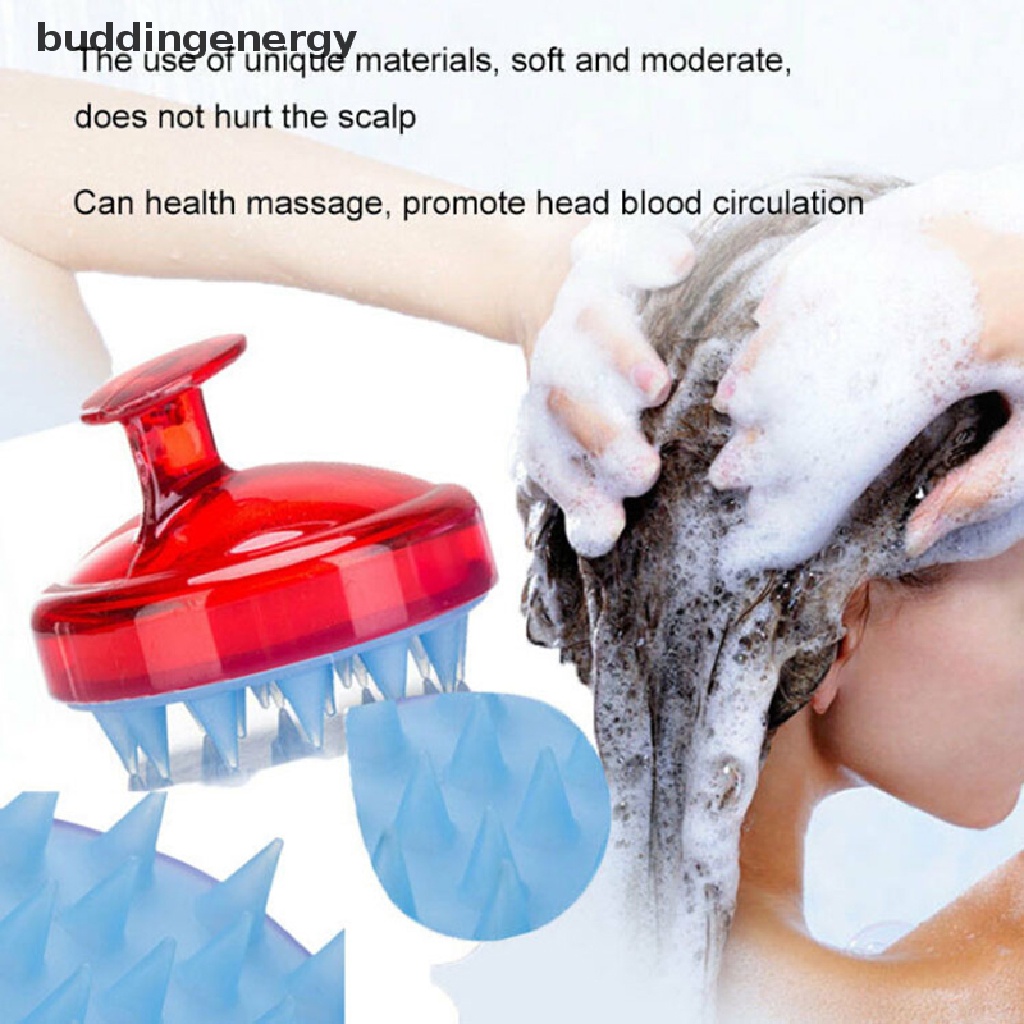 1 Lược Gội Đầu Mát Xa Da Đầu Bằng Silicone Tiện Dụng