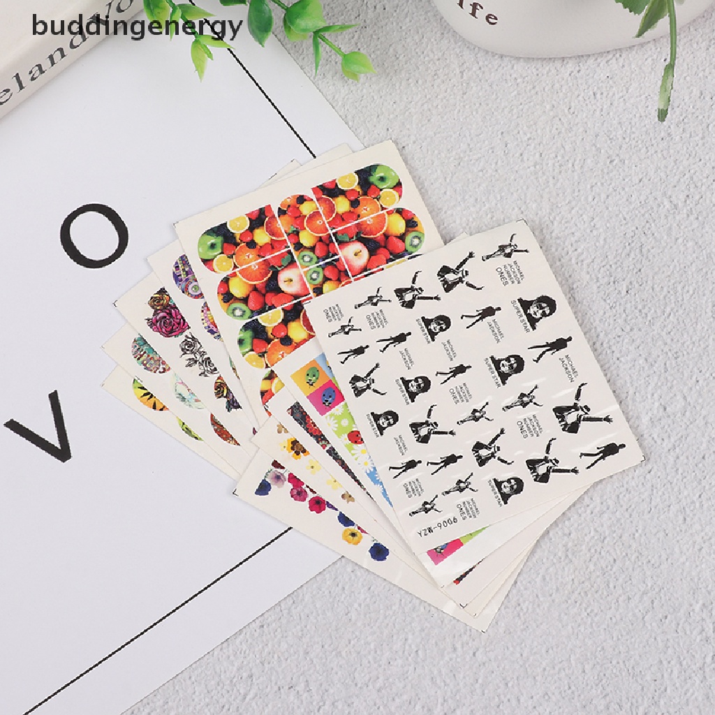 Set 5 Miếng Dán Trang Trí Móng Tay Nghệ Thuật Độc Đáo