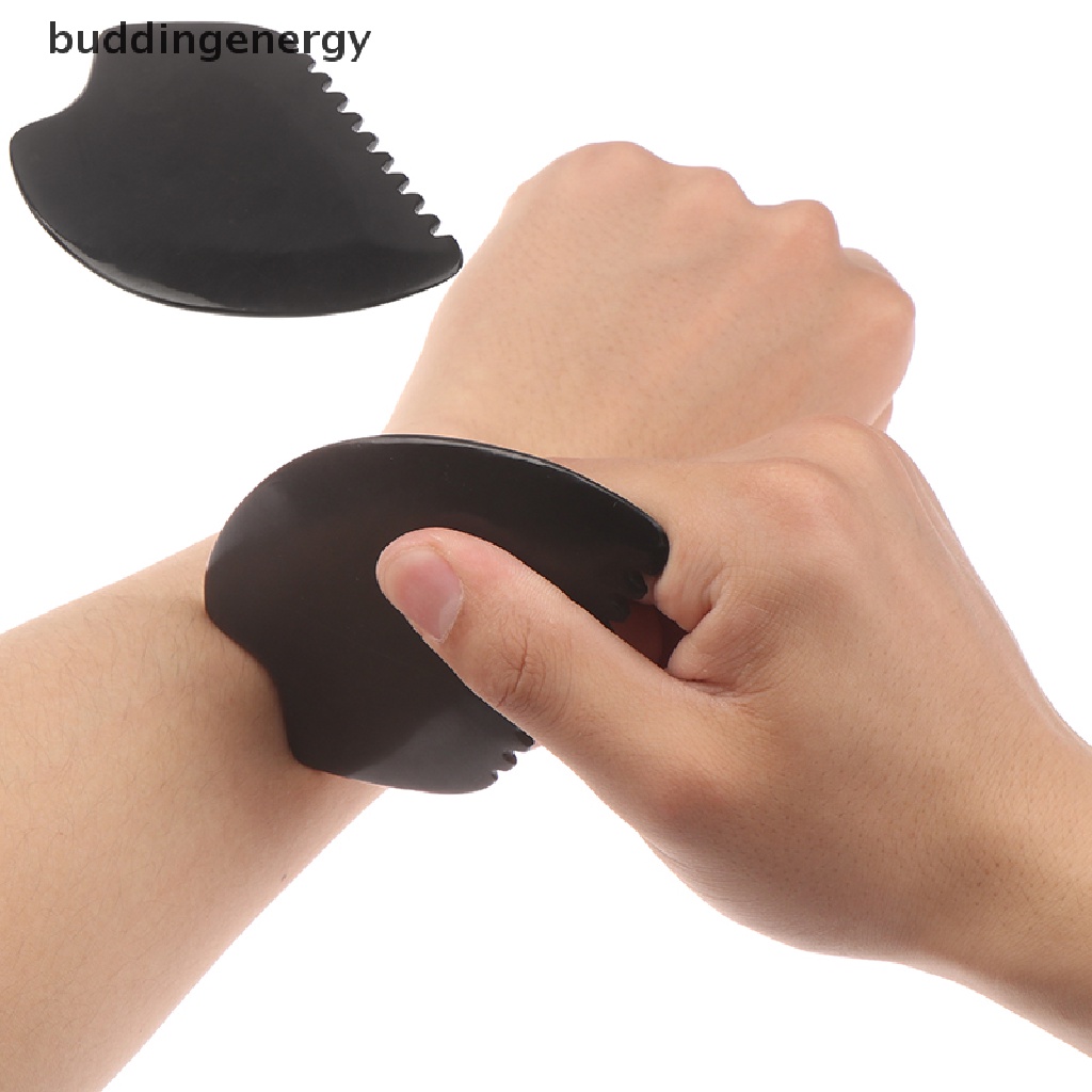 1 Cái Bảng Cạo Gua Sha Tự Nhiên Màu Đen {BUDDI} {BUDDI}