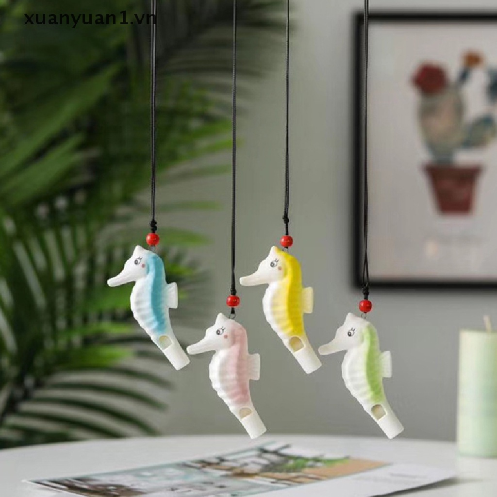 Vòng cổ Mặt Còi Hình Cây Nấm Bằng Sứ Dễ Thương Cho Bé