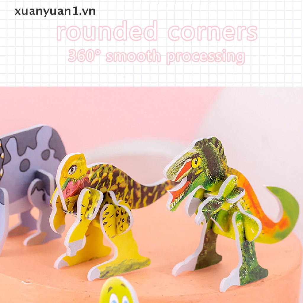 Set 5 Khủng Long 3D Đồ Chơi Cho Bé