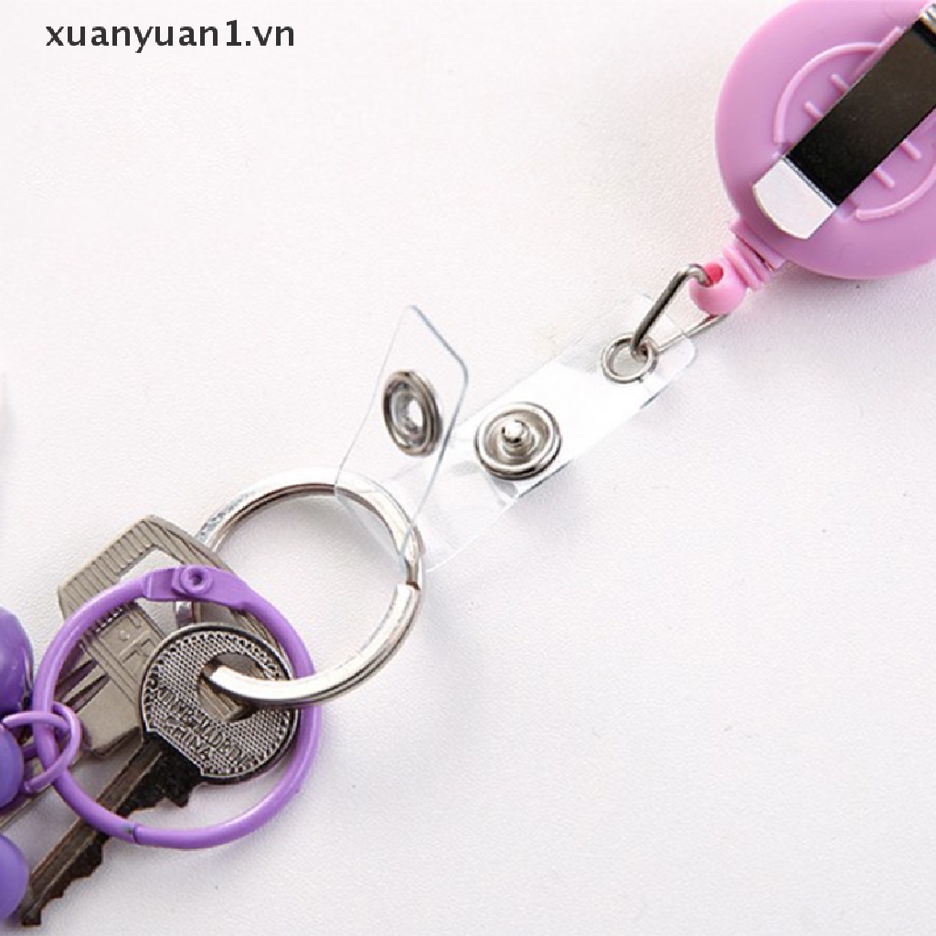 Kẹp Giữ Thẻ ID / Xe Bus / Thẻ ID Hình Động Vật / Trái Cây Hoạt Hình Có Thể Thu Gọn