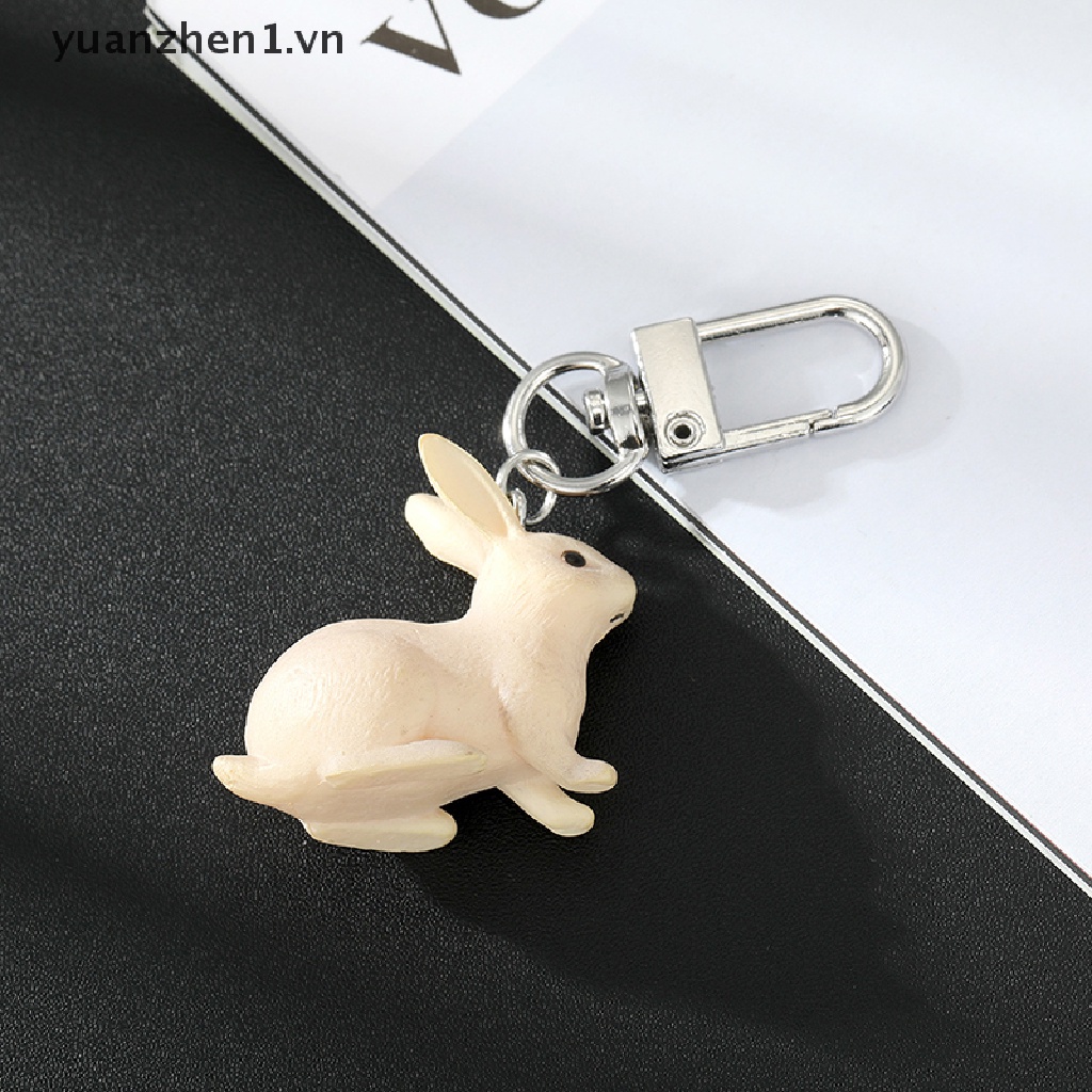 Móc Chìa Khóa Hình Mèo May Mắn / Thỏ Dễ Thương
