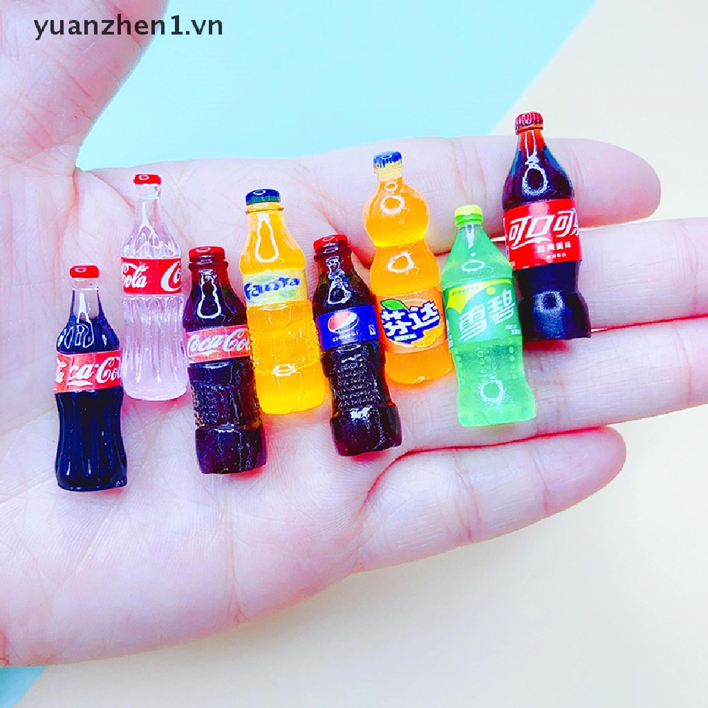 Set 5 Tượng Đồ Uống Mini Trang Trí Ốp Điện Thoại