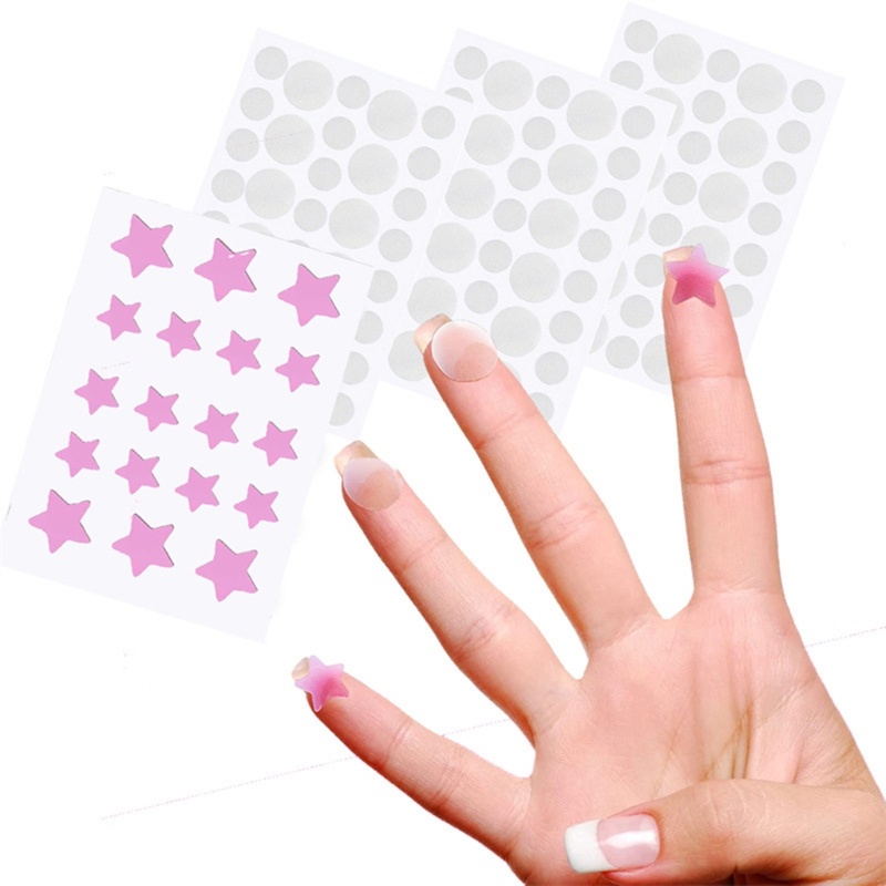 Miếng Dán Hỗ trợ giảm mụn Mờ Hydrocolloid Cải Thiện Tình Trạng Mụn Trứng Cá Cải Thiện Đầu Trắng