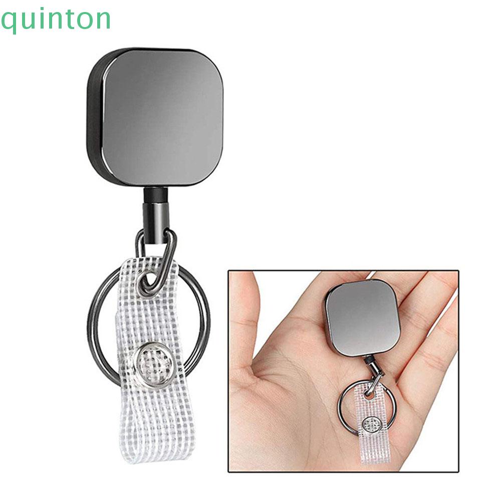 Kẹp Gắn Thẻ Tên Hình Vuông Có Thể Thu Gọn Tiện Dụng Cho Văn Phòng