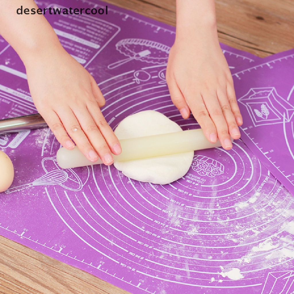 Thảm Silicone Chống Dính Hỗ Trợ Làm Bánh Tiện Dụng
