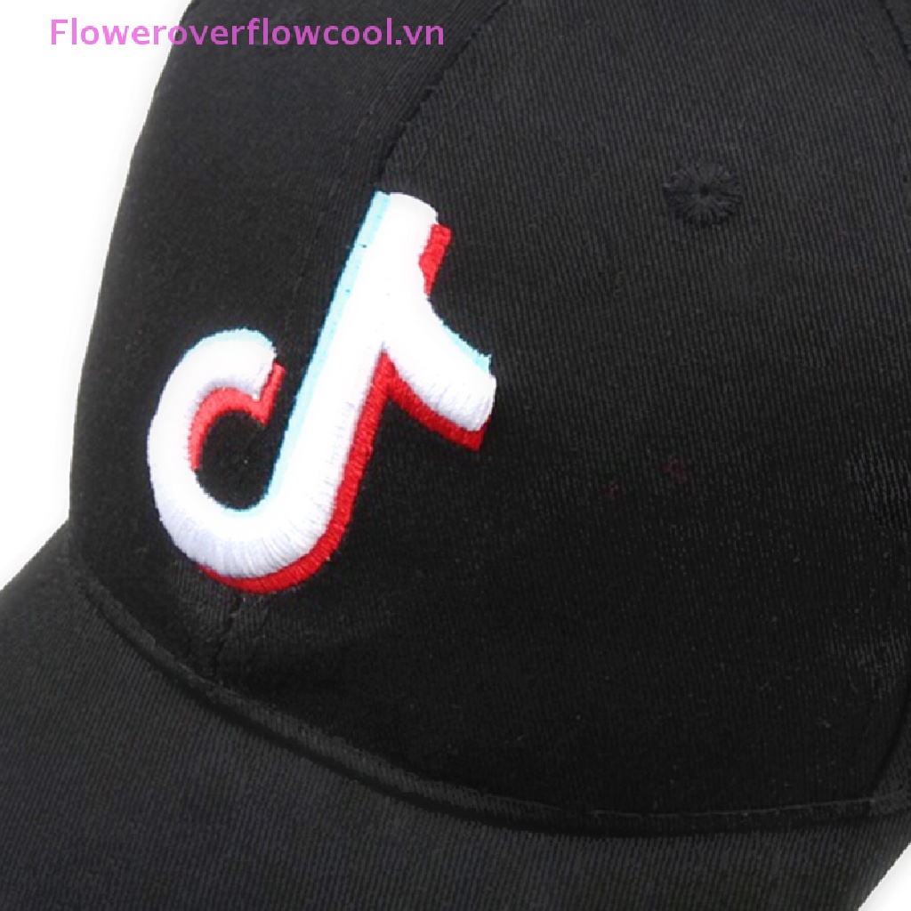 Mũ Lưỡi Trai Hip Hop Thêu Chữ Tik Tok