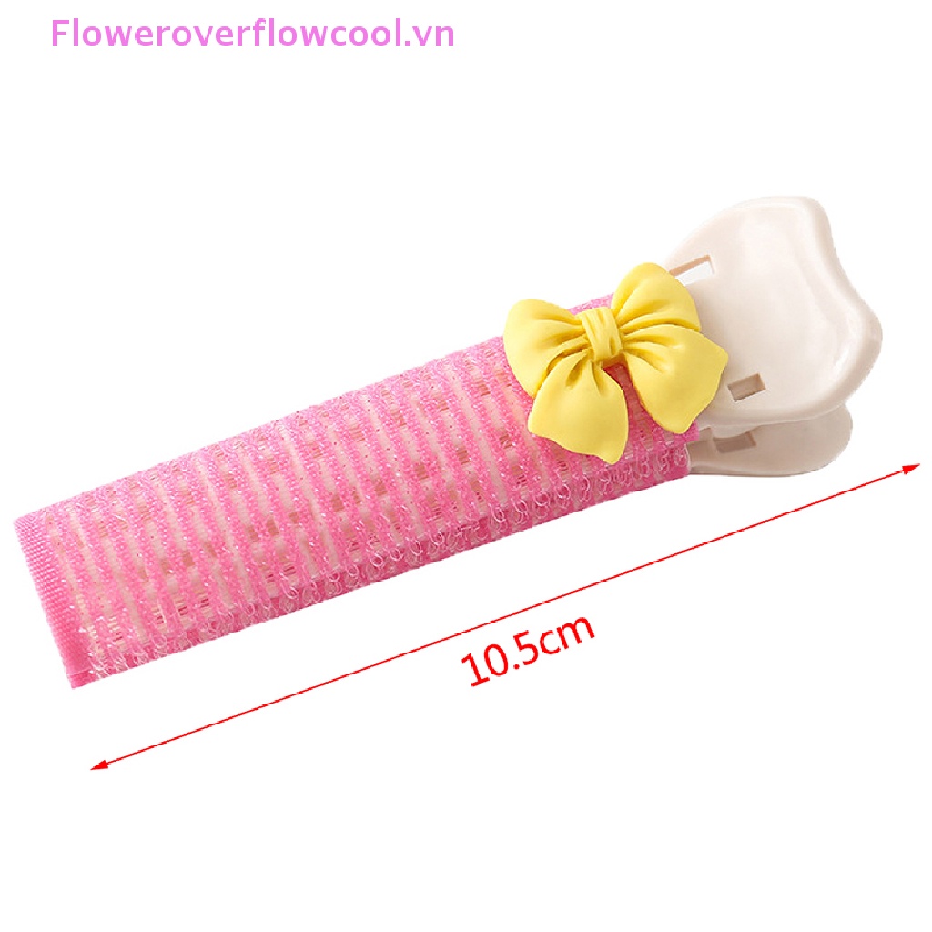 Fofc Kẹp Tóc Xoăn Bồng Bềnh Bằng Nhựa Nhiều Màu Sắc Tự Nhiên Cho Nữ