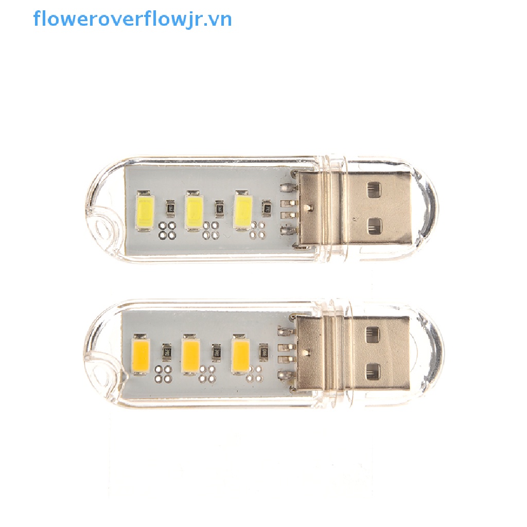 Đèn LED 3 Bóng Ánh Sáng Trắng Hình Chữ U Kèm Vỏ Bọc