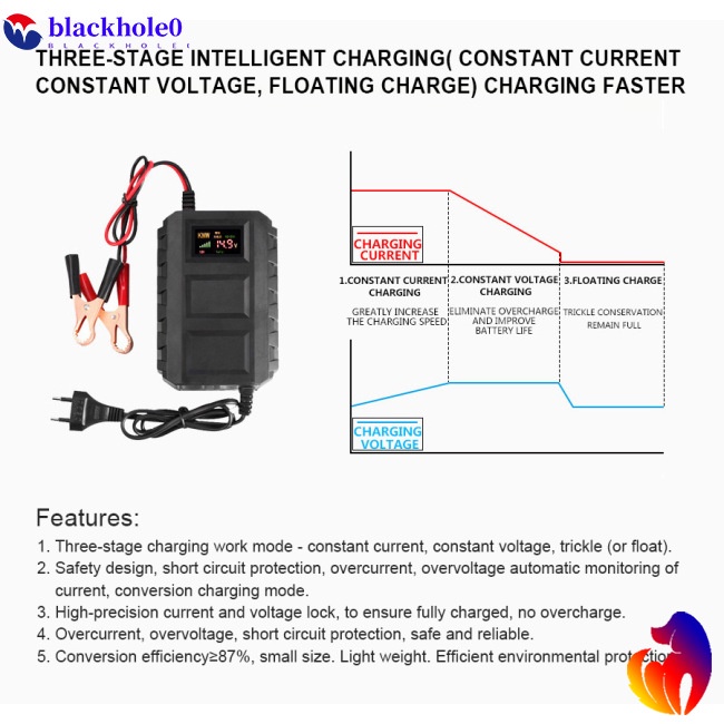 Bộ Sạc Pin Lithium 12v 14.6v 4 12.8v 20-100ah Chuyên Dụng