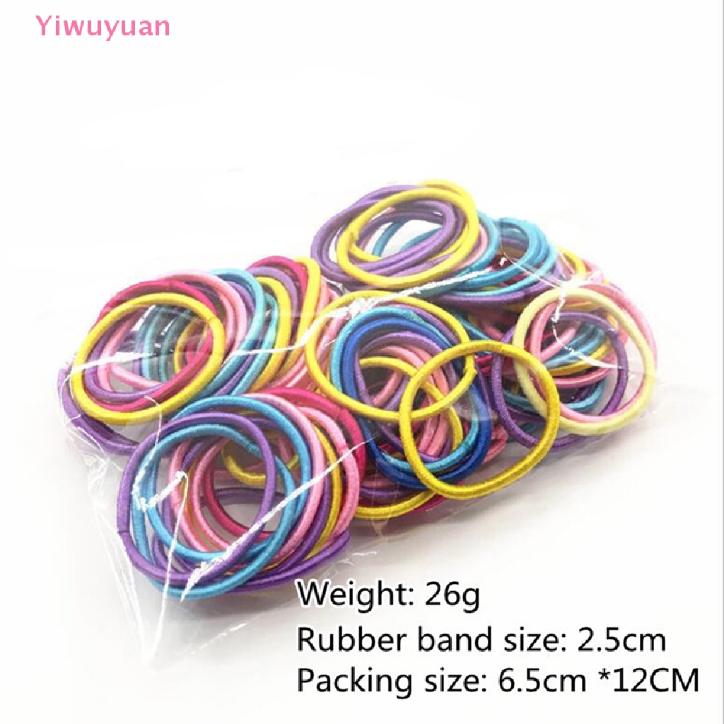 (MớI) Dây BuộC TóC Co DãN NhiềU MàU &gt; 100 CáI