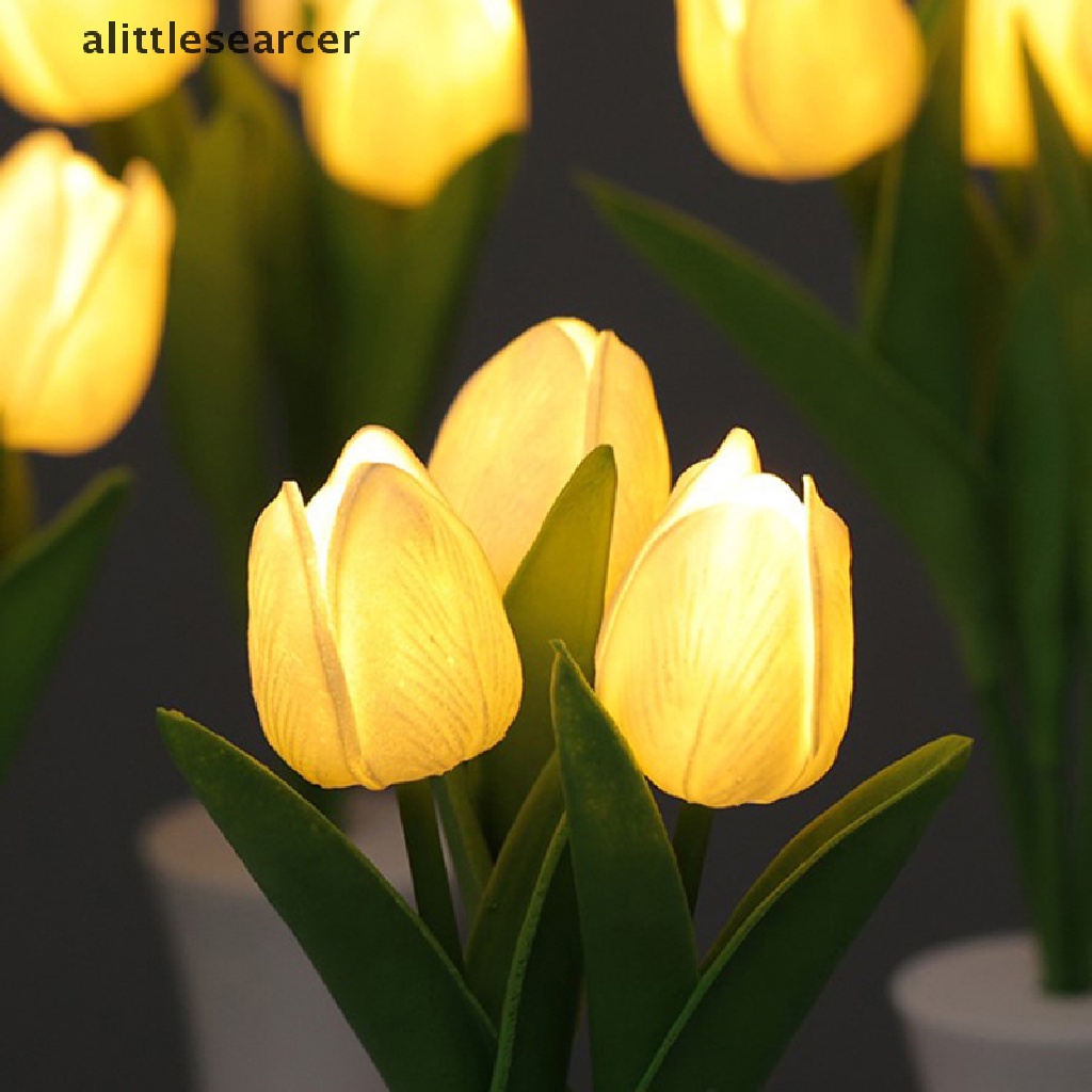 Đèn Ngủ Hình Hoa Tulip Lãng Mạn Trang Trí Nhà Cửa