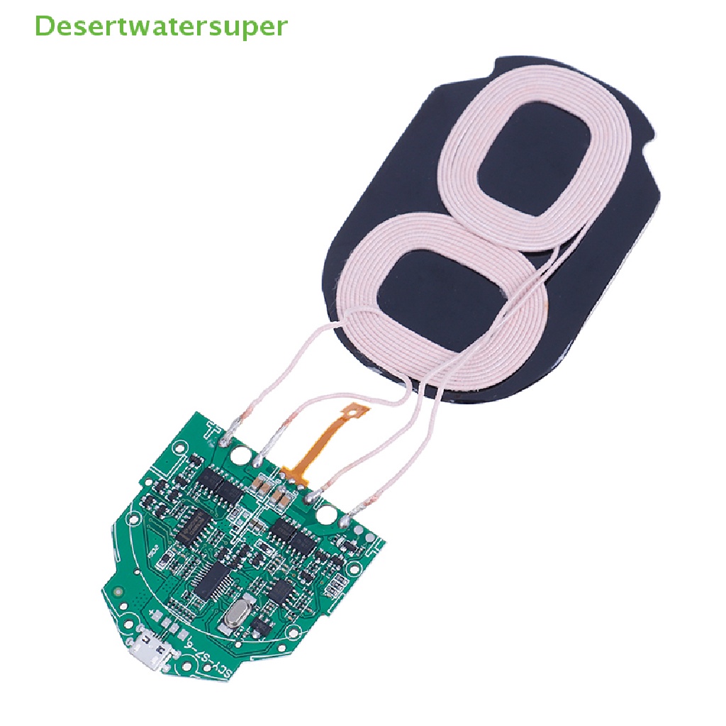 1 Đế Sạc Nhanh Không Dây Qi 10W Kèm 2 Bảng Mạch PCBA