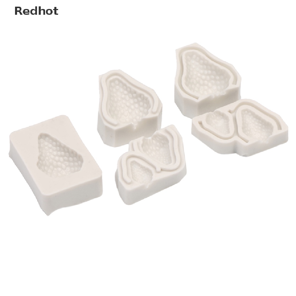&lt; Redhot &gt; Khuôn Silicone Làm Bánh Kẹo Hình Trái Dâu Trang Trí Cho Nhà Bếp Giảm Giá