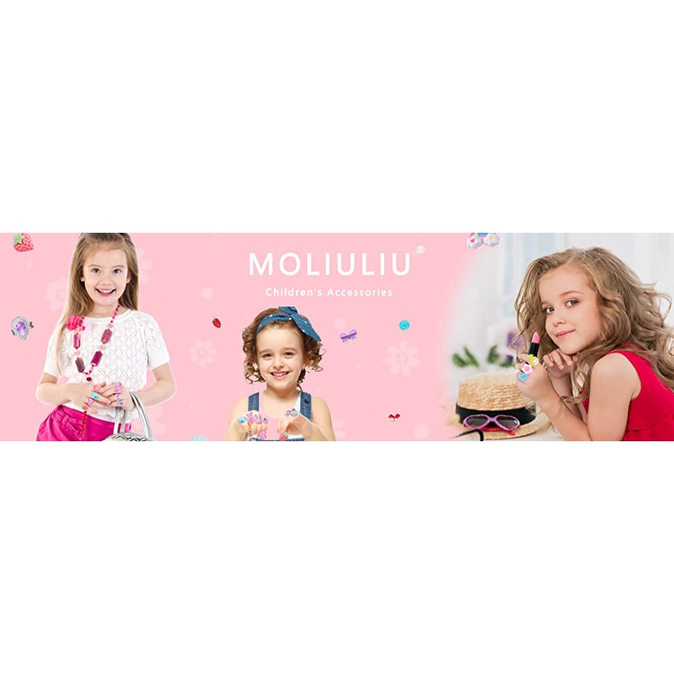 Set 36 Nhẫn Đính Đá Quý Có Thể Điều Chỉnh Màu Sắc Dành Cho Bé Gái 4-12 Tuổi 3 4 5 6 7 8 9 10 1