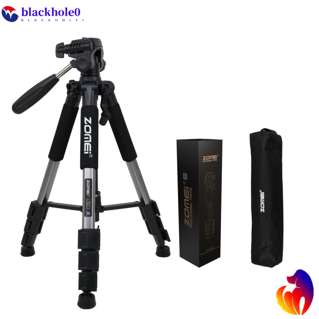 Giá Đỡ Ba Chân Bằng Nhôm Chuyên Nghiệp Zomei Q111 Cho Máy Ảnh Kỹ Thuật Số Dslr