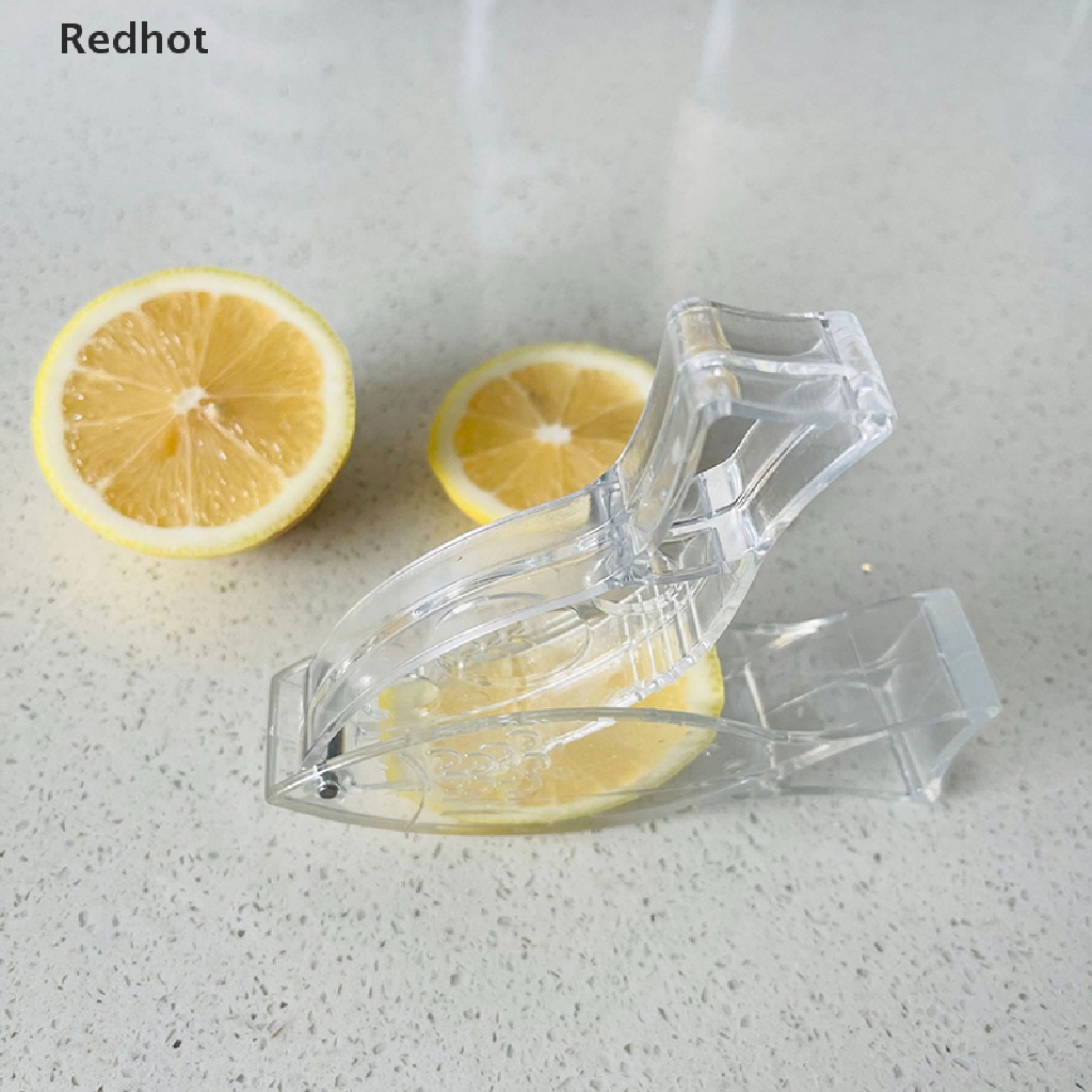 &lt; Redhot &gt; Dụng Cụ Ép Nước Chanh / Trái Cây Bằng Acrylic Trong Suốt