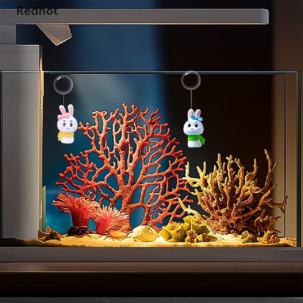 &lt; Redhot &gt; Floag Mặt Dây Chuyền Thủ Công Nhỏ Nhắn Hình Cá Thỏ Khăn Quàng Cổ Dễ Thương Sáng Tạo Trang Trí Bể Cá Đang Giảm Giá