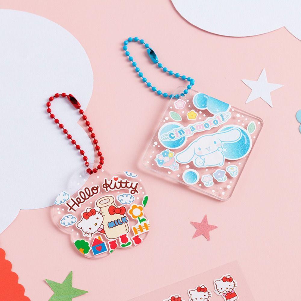 Nhãn Dán Trang Trí Sổ Lưu Niệm DIY Hình Cinnamoroll Melody