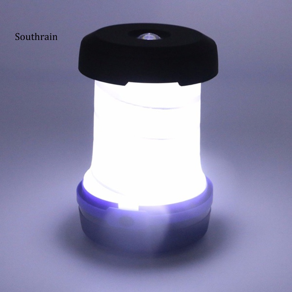 Đèn LED Cắm Trại / Leo Núi / Dã Ngoại Có Thể Thu Gọn Tiện Dụng