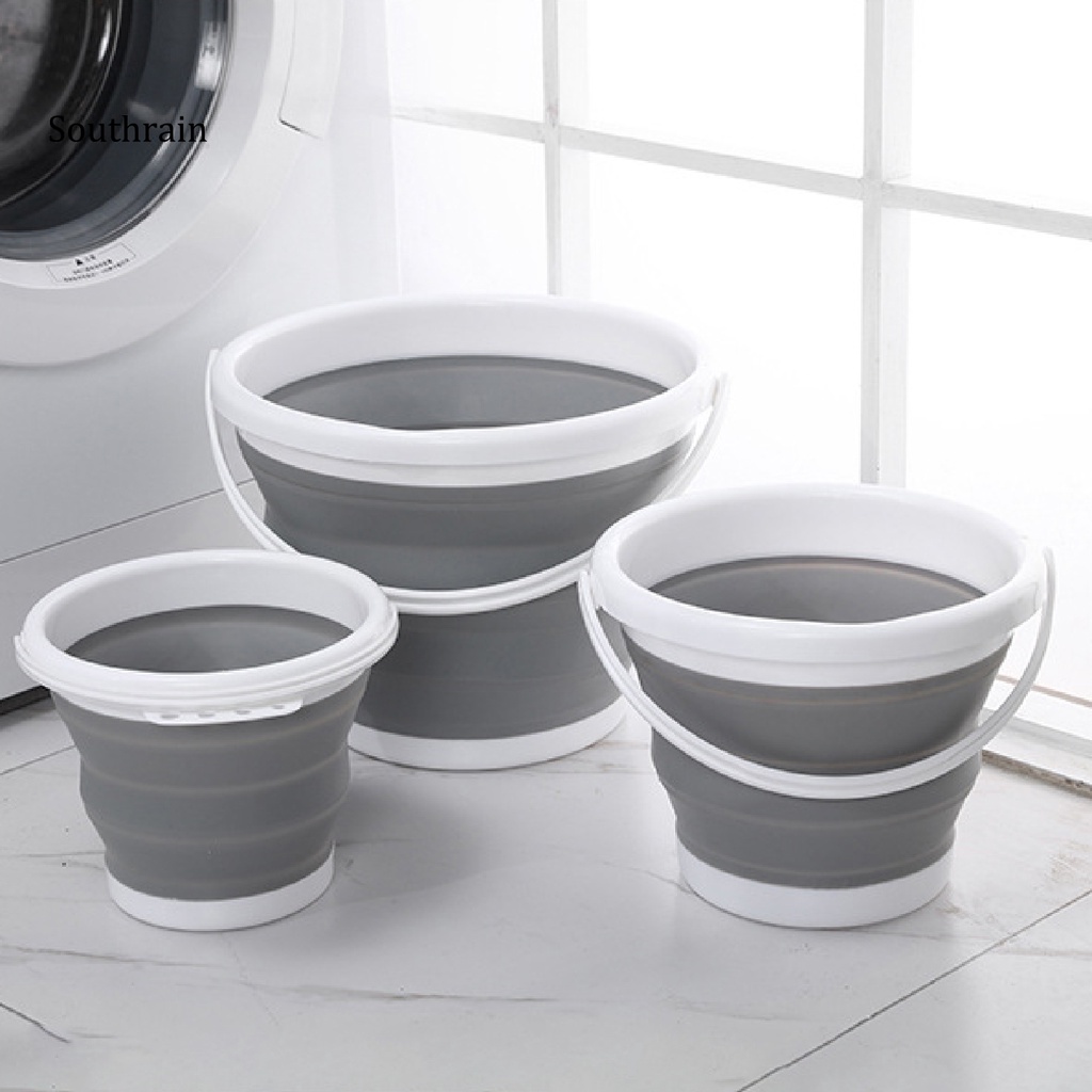 Xô Đựng Cá 1.5 / 3 / 5 / 10L Có Thể Gấp Gọn Tiện Dụng Khi Đi Du Lịch