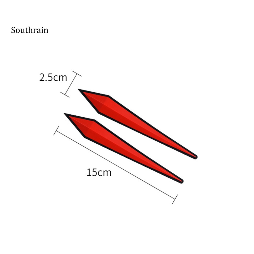 Set 4 Miếng Dán 3D Dùng Để Trang Trí Xe Hơi