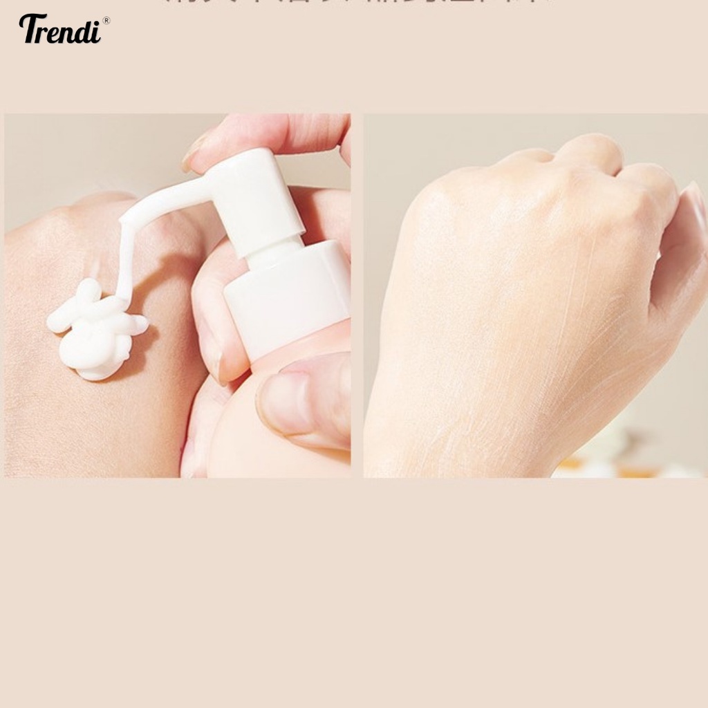 Sữa dưỡng thể hoa hồng TWG dưỡng ẩm trắng da Hương thơm lâu dài mùi hoa tự nhiên Nội địa Trung 250ml