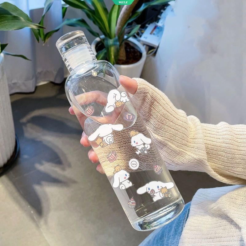 Bình Nước Thể Thao Dung Tích Lớn Hình Sanrio Hello Kitty Kuromi 2023