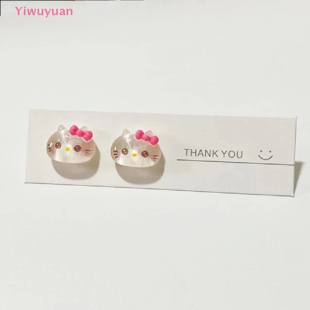 &lt; Yiwuyuan &gt; Bông Tai Sanrio Kuromi Cinnamoroll My Melody Pompompurin Dễ Thương Phong Cách Harajuku Mới