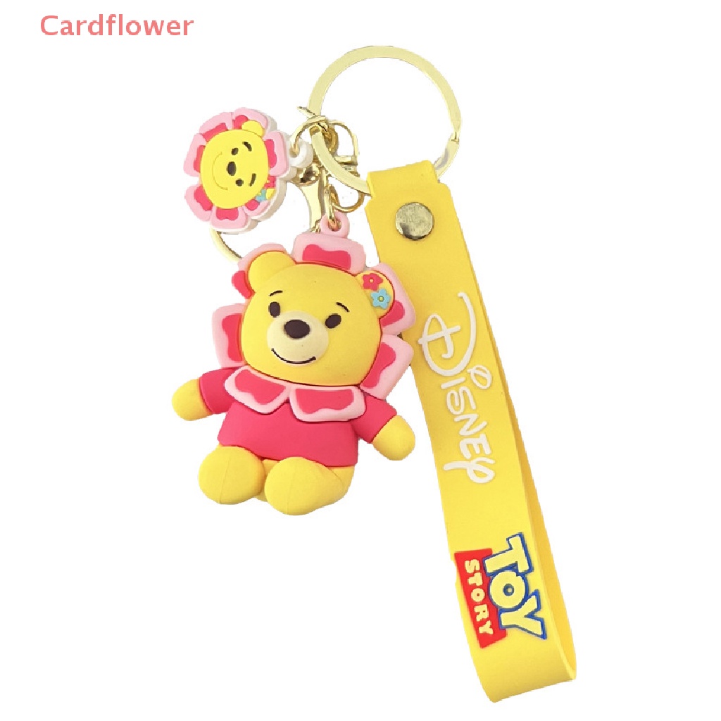 Móc Khóa Hình Gấu Bông Hướng Dương Sáng Tạo Mới