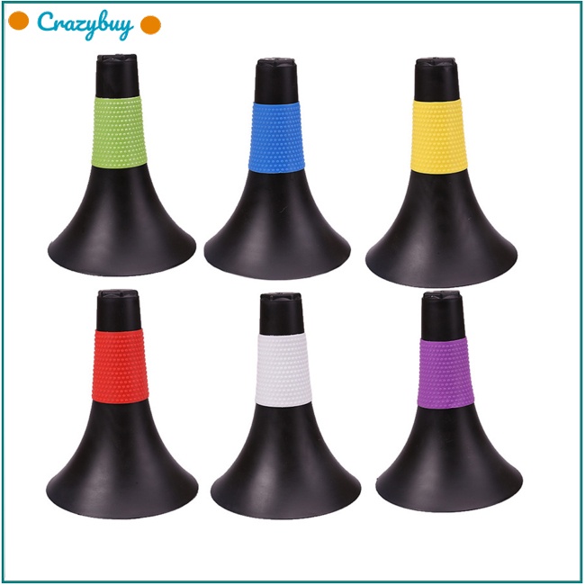 Cr Set 6 Mũi Khoan Đánh Dấu Tốc Độ Bóng Rổ Đa Năng Hình Nón 23cm Gọn Nhẹ Hỗ Trợ Luyện Tập Đá Banh