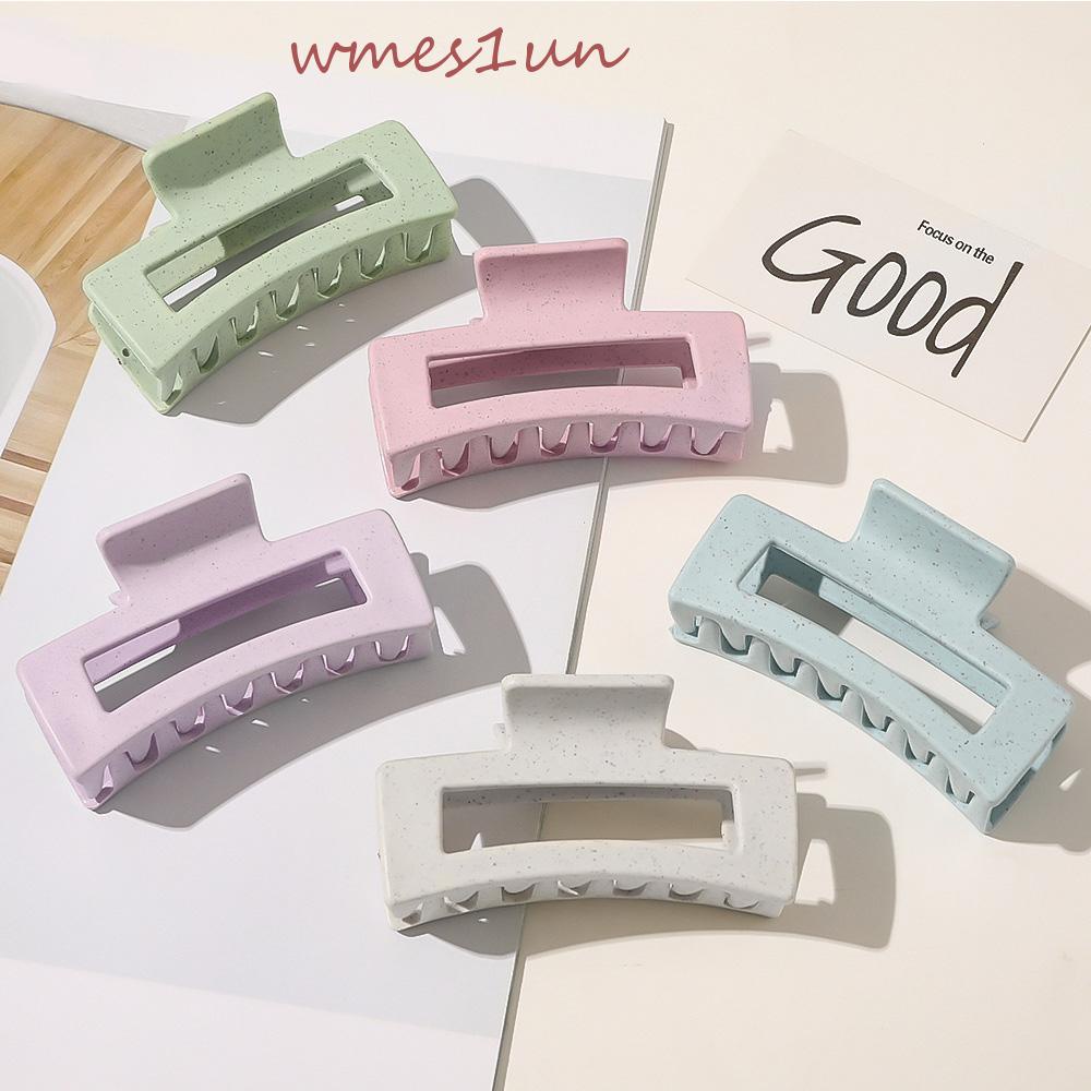 Kẹp Tóc Càng Cua Hình Chữ Nhật Cỡ Lớn WMES15H Phong Cách Hàn Quốc Cho Nữ