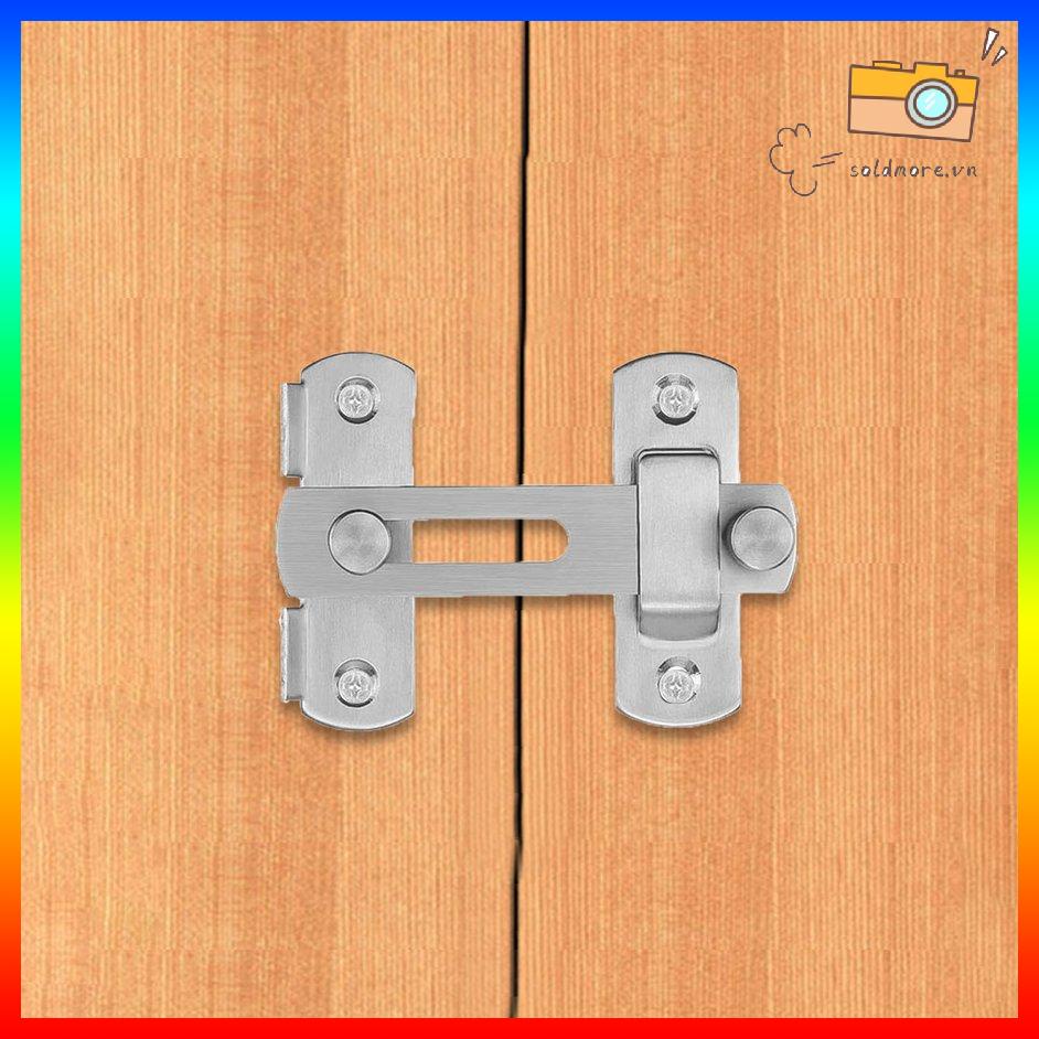 1 Bảo Vệ Chốt Bu Lông Khóa Cửa Tay Cầm Bằng Thép Không Gỉ Chốt Cửa An Toàn Gia Đình Khóa Cửa Phụ Kiện