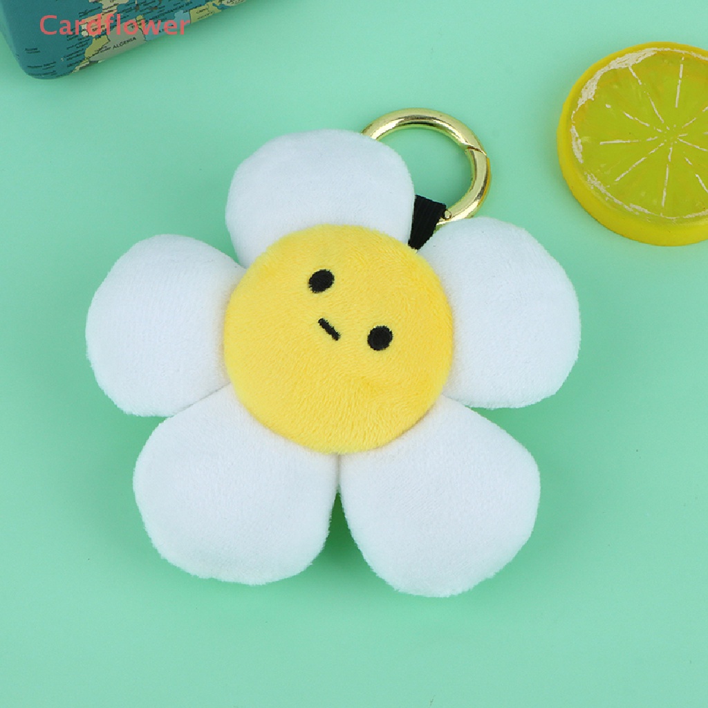 Móc Khóa Hình Hoa Hướng Dương Nhồi Bông Xinh Xắn Mới